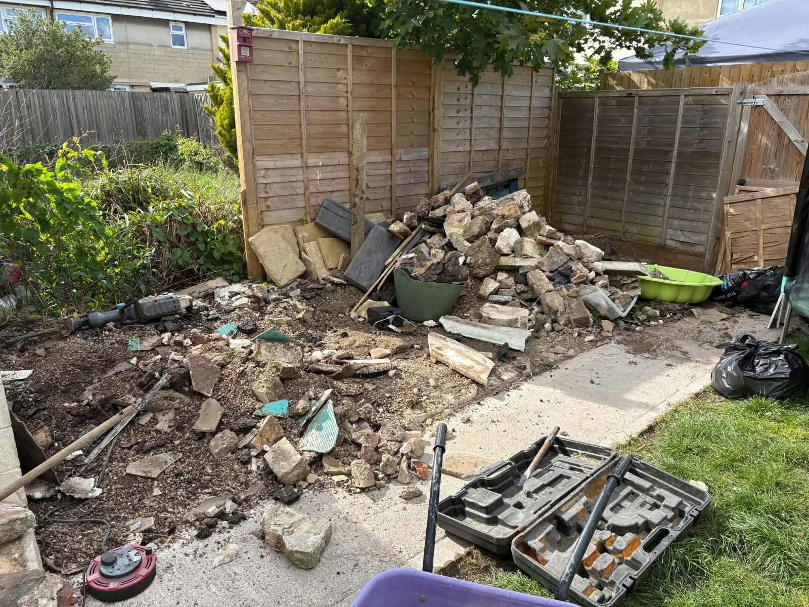Building Rubble and Site Waste Clearance project photo 4