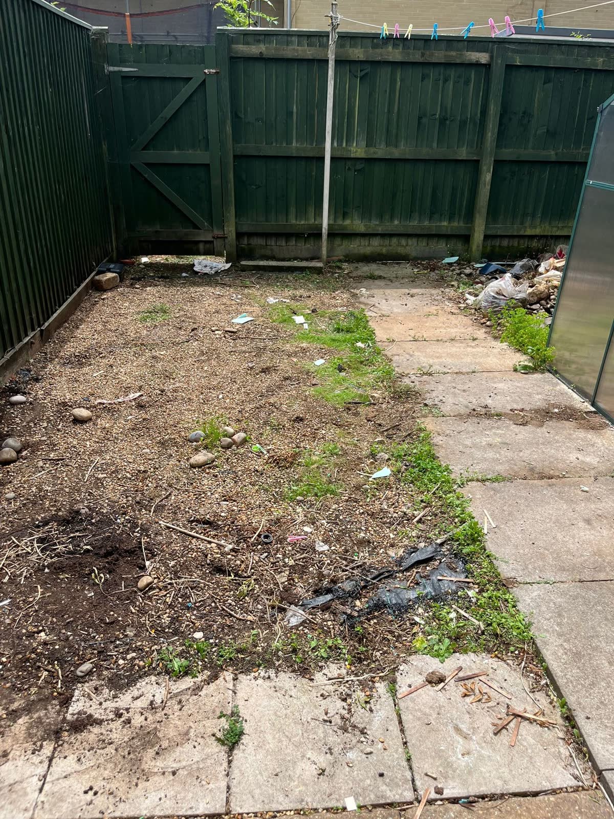 End-of-Tenancy Garden Waste Clearance after clearance