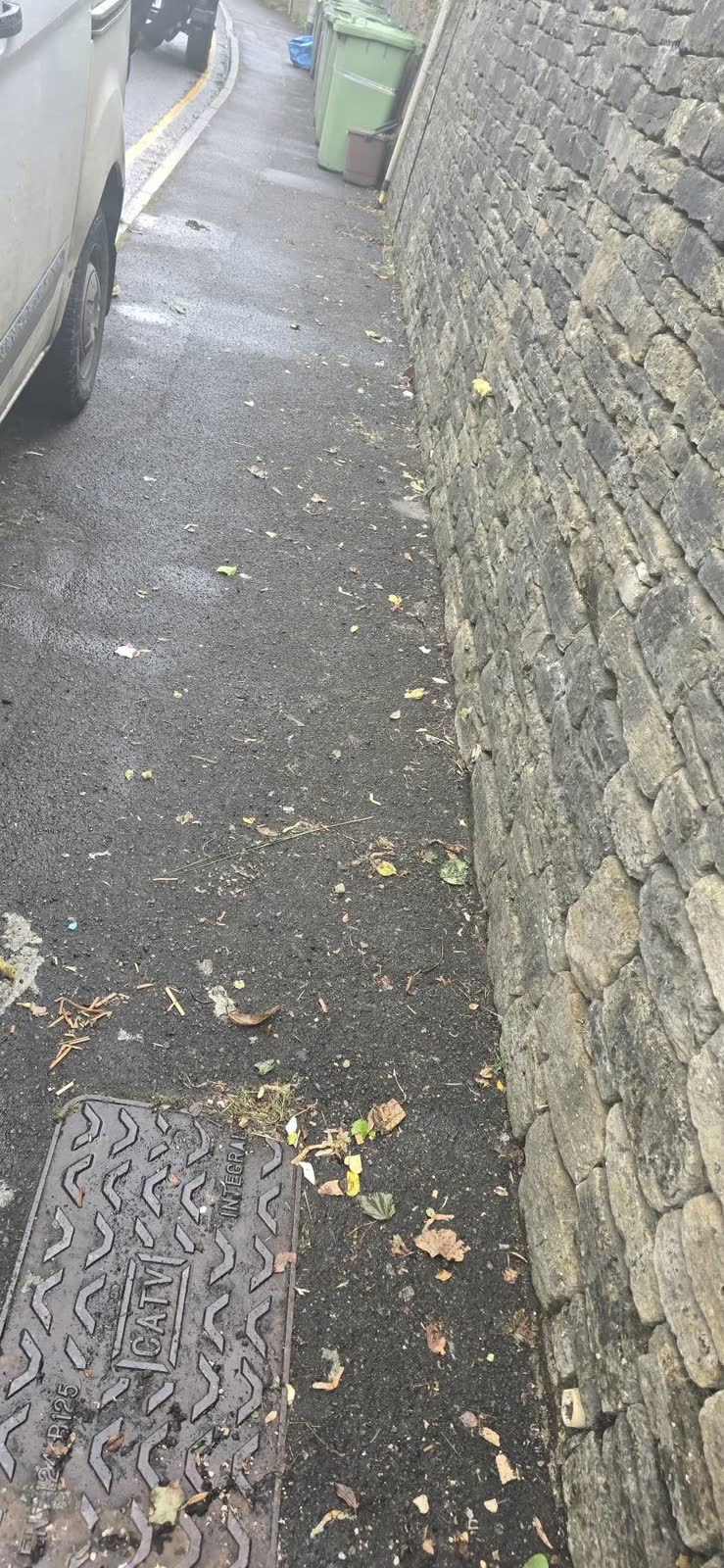Estate-Agent Alleyway Waste Clearance after clearance