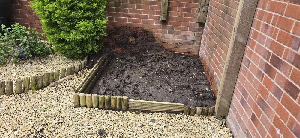 Garden Corner Clear-out after clearance