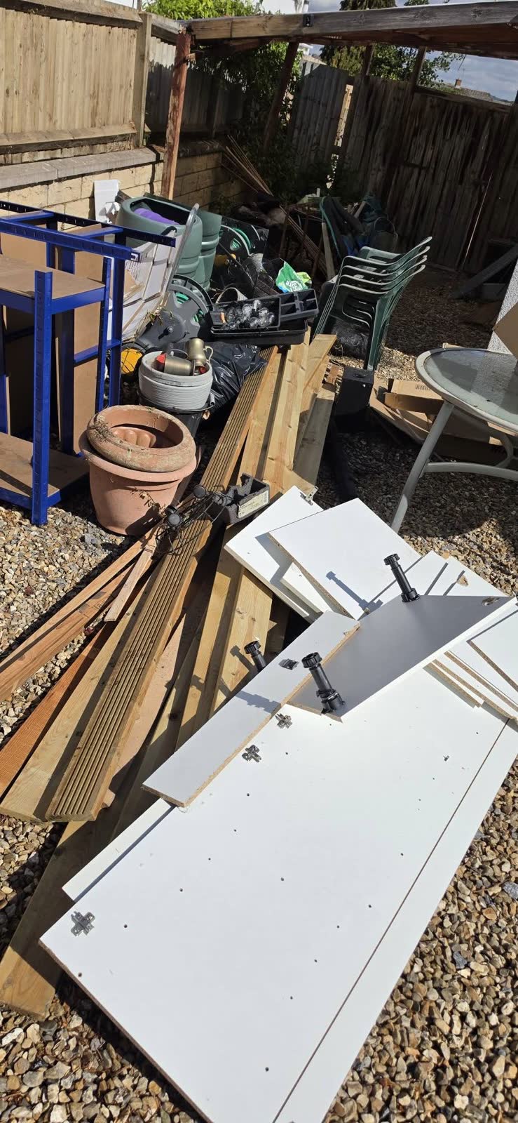 Keynsham Waste and Materials Clearance before clearance