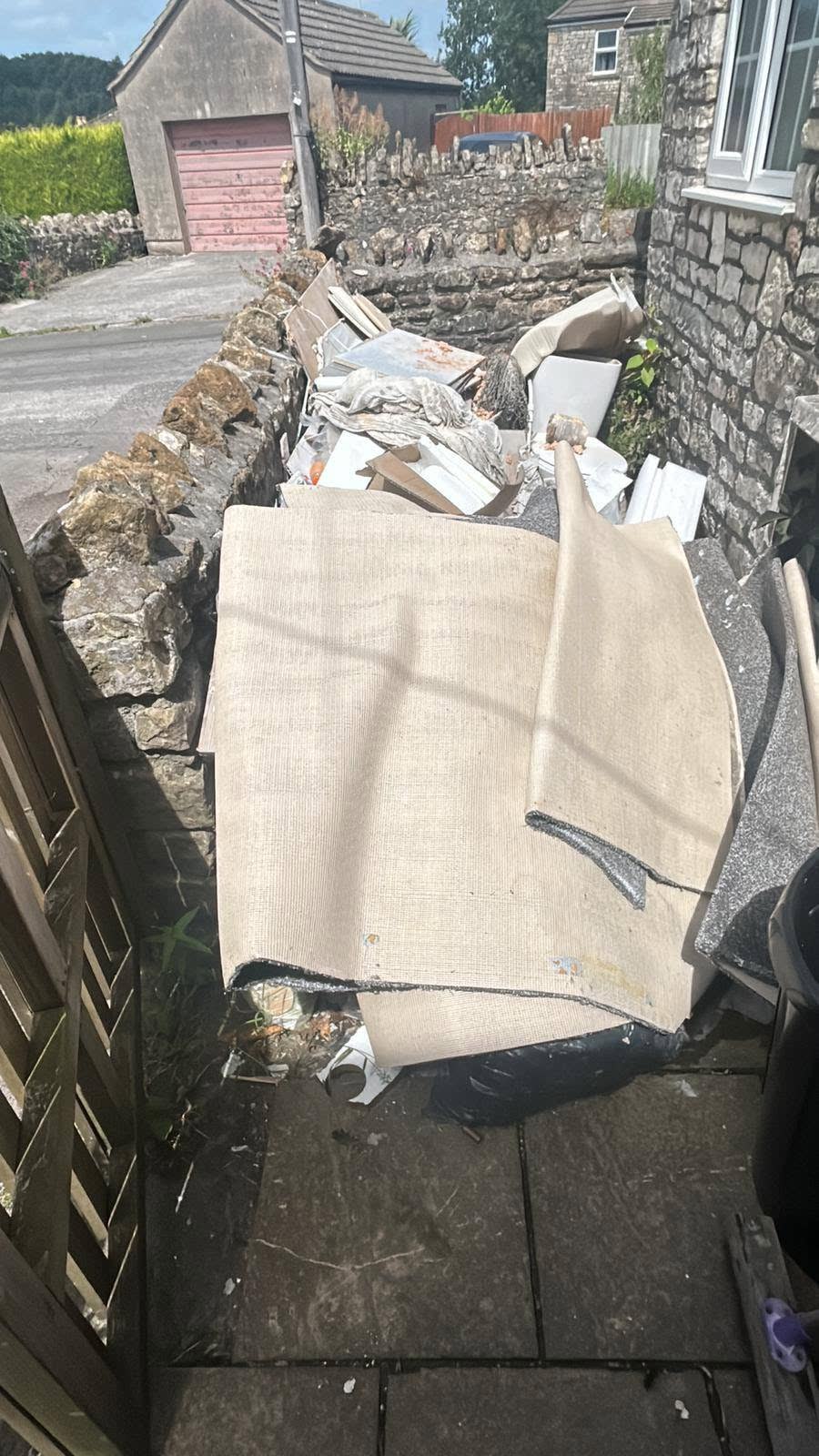 Local Residential Waste Clearance before clearance