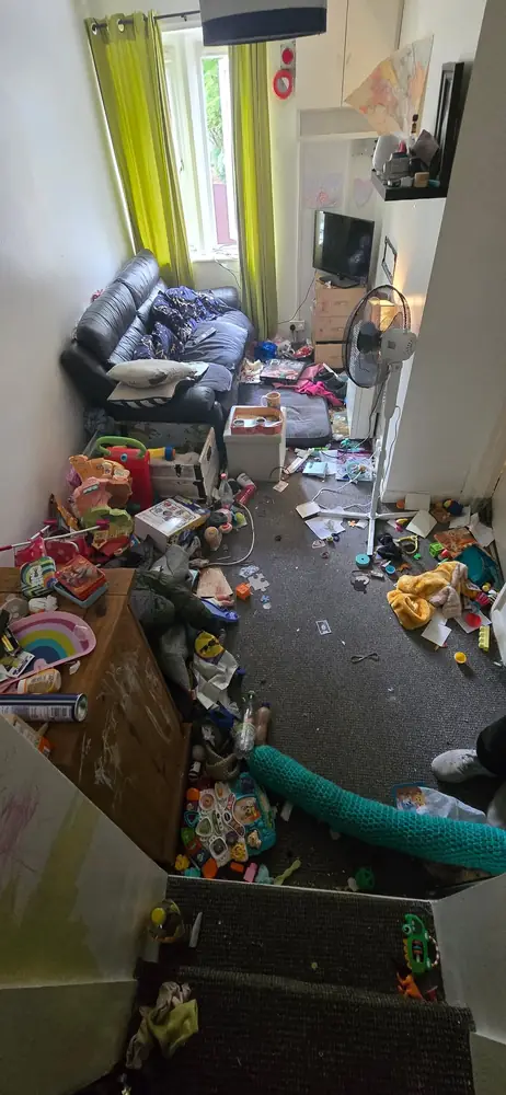 Room Clear-out before clearance