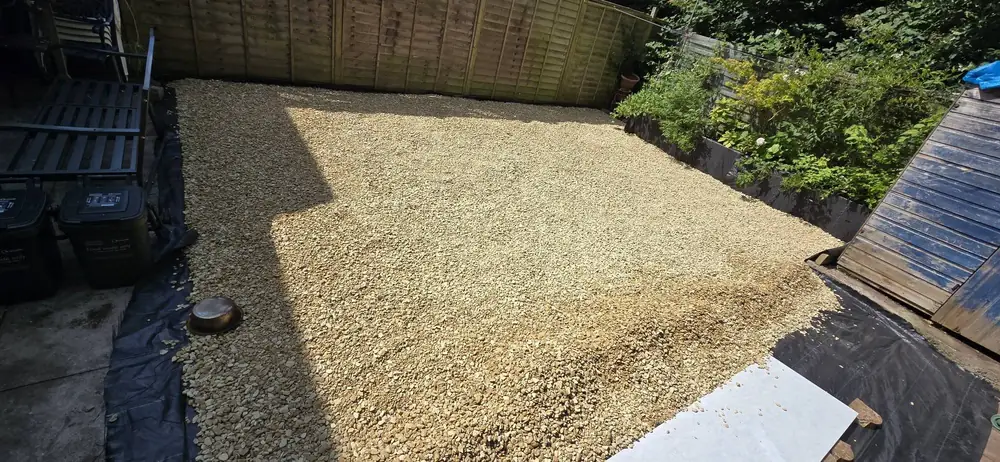 Stone Barrowing after clearance