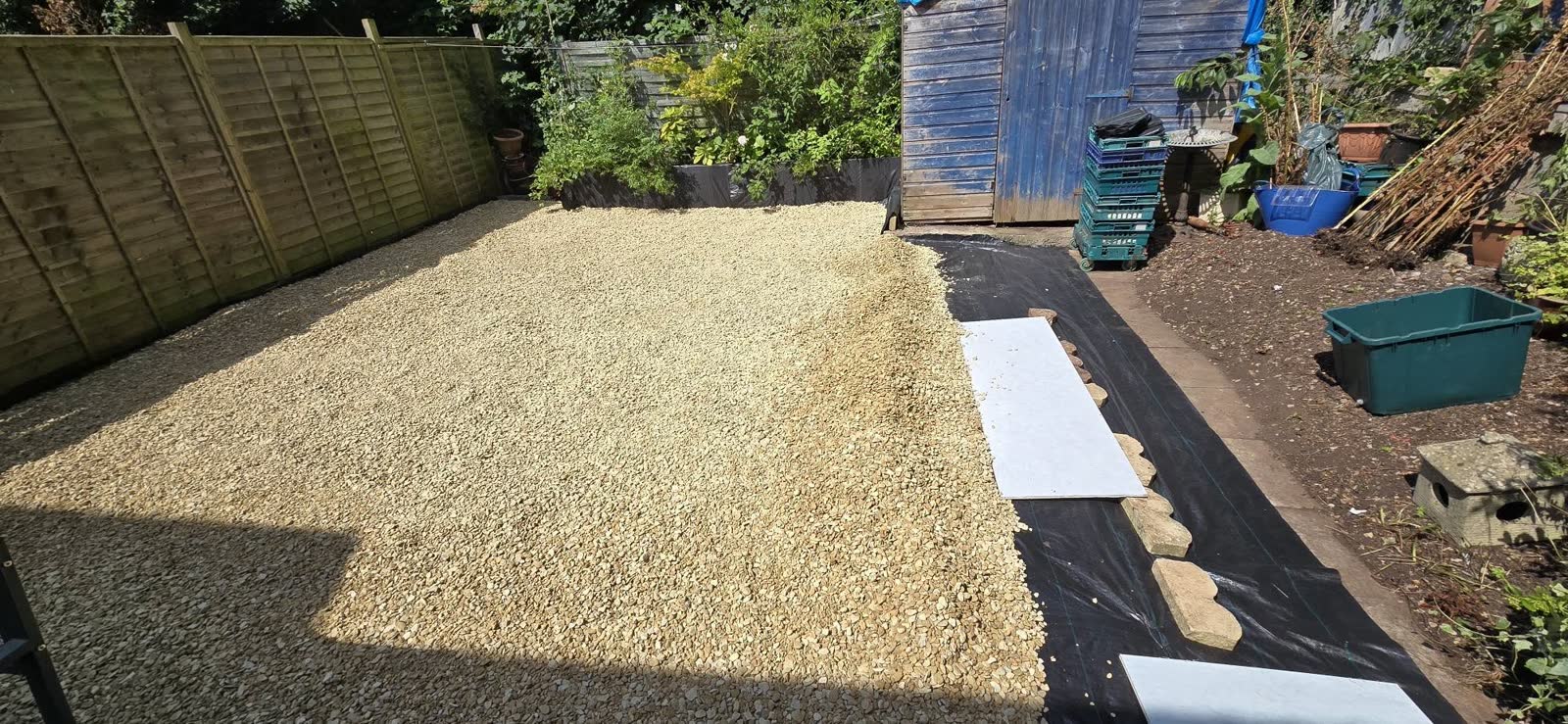 Garden Stone Barrowing and Placement project photo 3