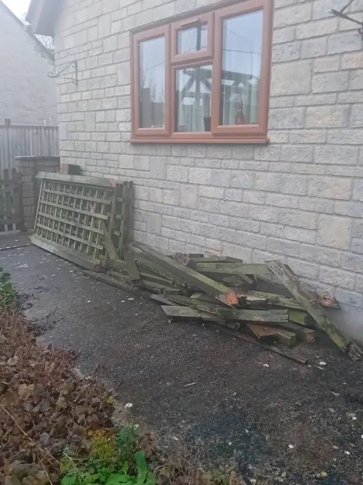 Timber & Fence Removal before clearance