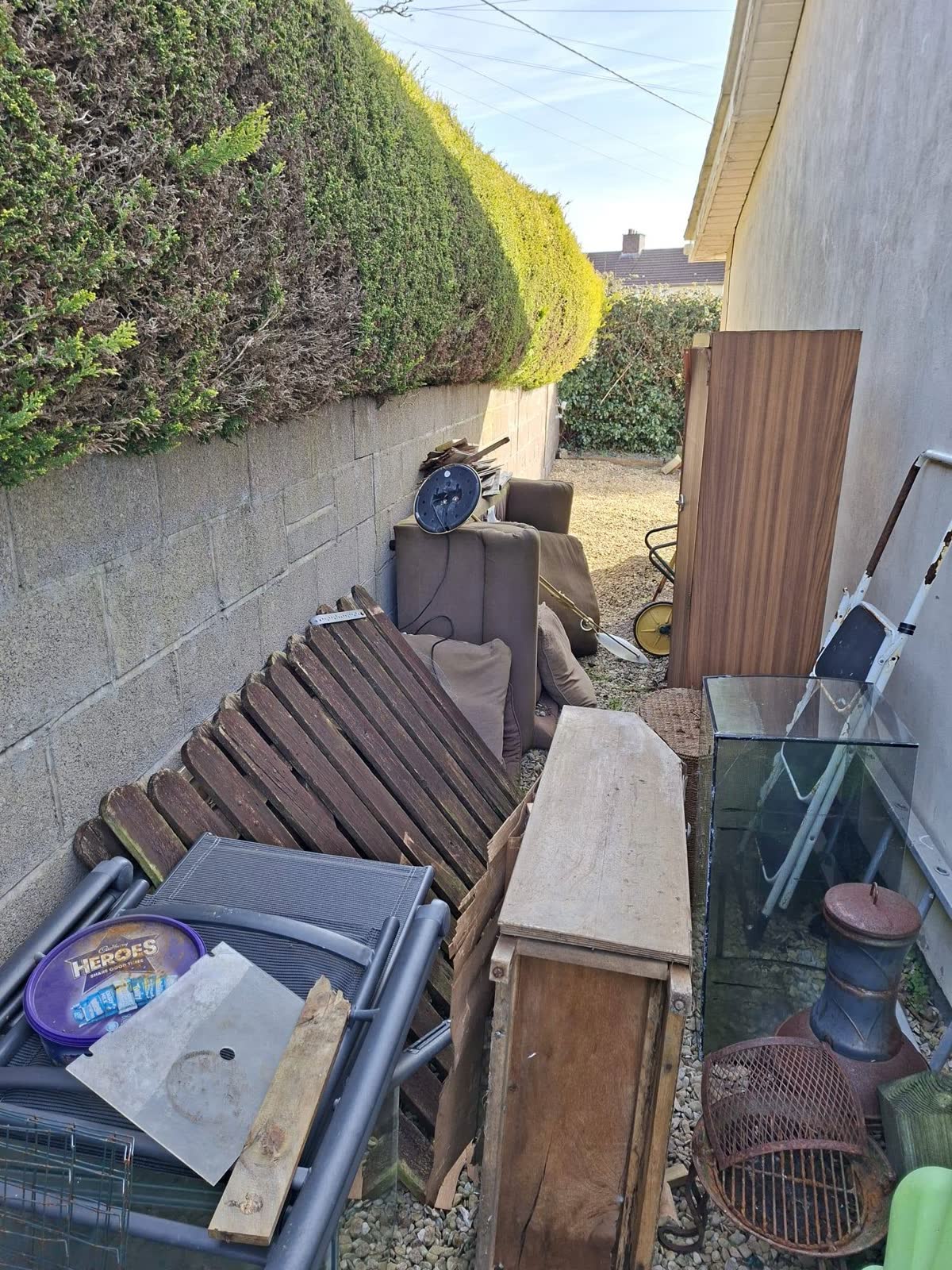 Weekday Household Waste Clearance before clearance