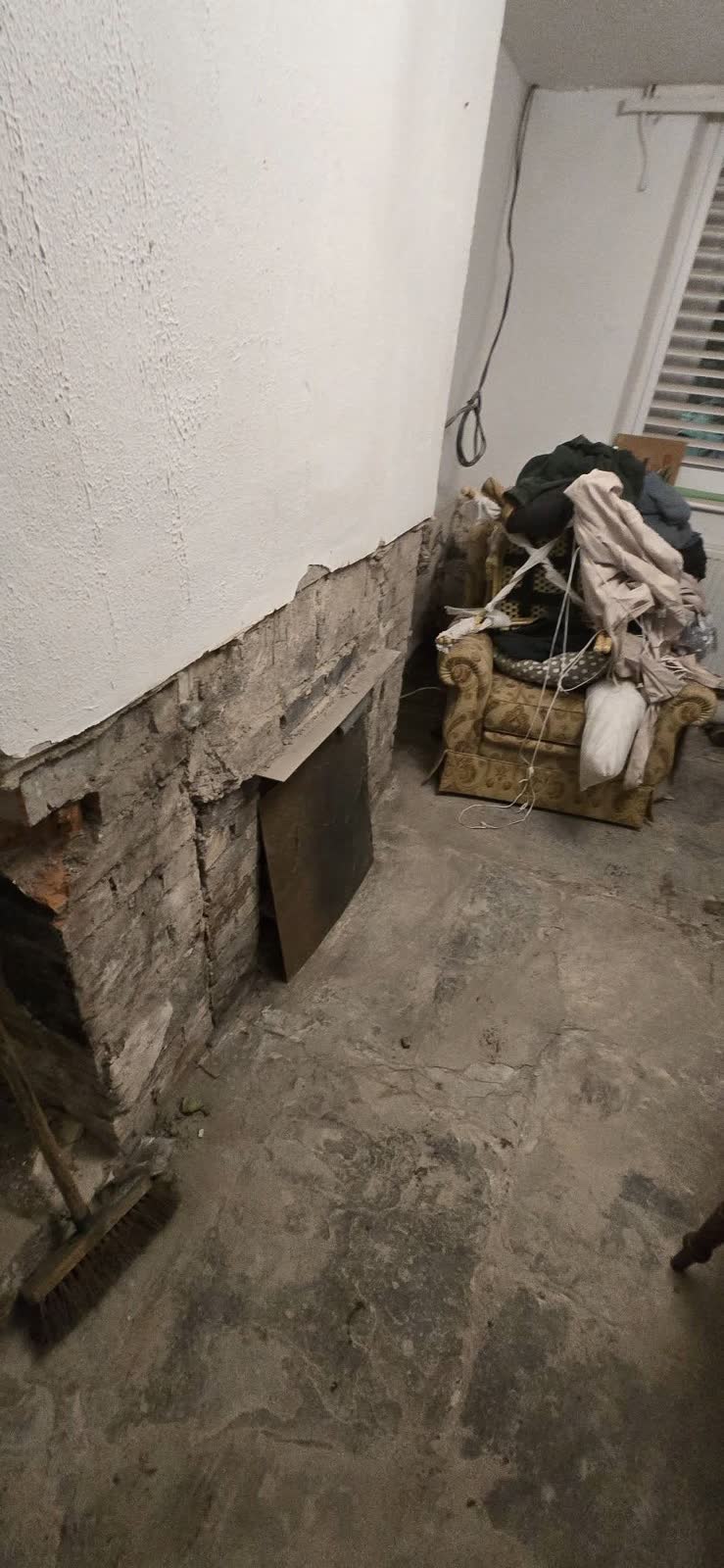 Wookey Hole Wall and Fireplace Rubble Clearance project photo 3
